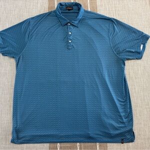 Rafter C Western Pearl Snap Polo. 3XL